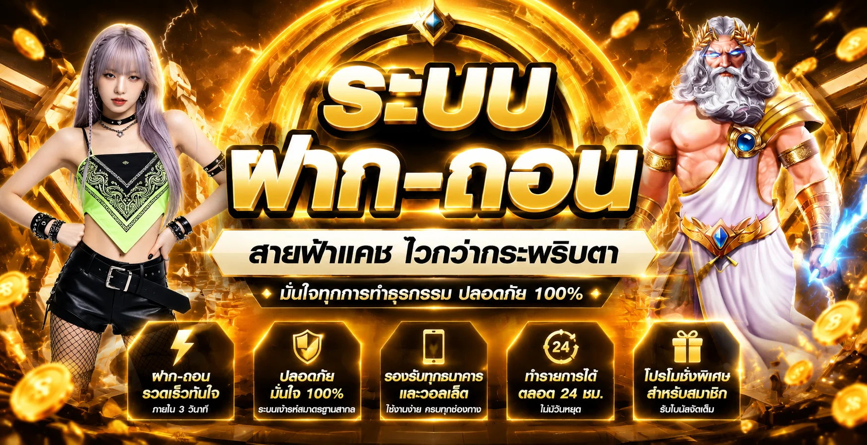 รวมเกมสล็อตและคาสิโนออนไลน์ทุกค่ายที่ LAZYWIN888